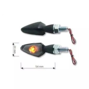 Coppia frecce Microindicatori Omologati FAR Single Led - 7497, scooter moto