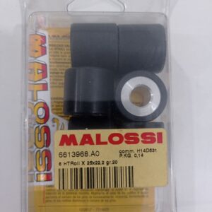 MALOSSI KIT 6 RULLI Ø 25x22,2 gr.20 FOR  GILERA NEXUS 500 ie 4T LC euro 2-3 6613968.A0