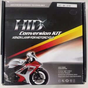 KIT XENON  H7 6K 25W HID CONVERSION KIT XENON LAMP FOR MOTORCYCLE