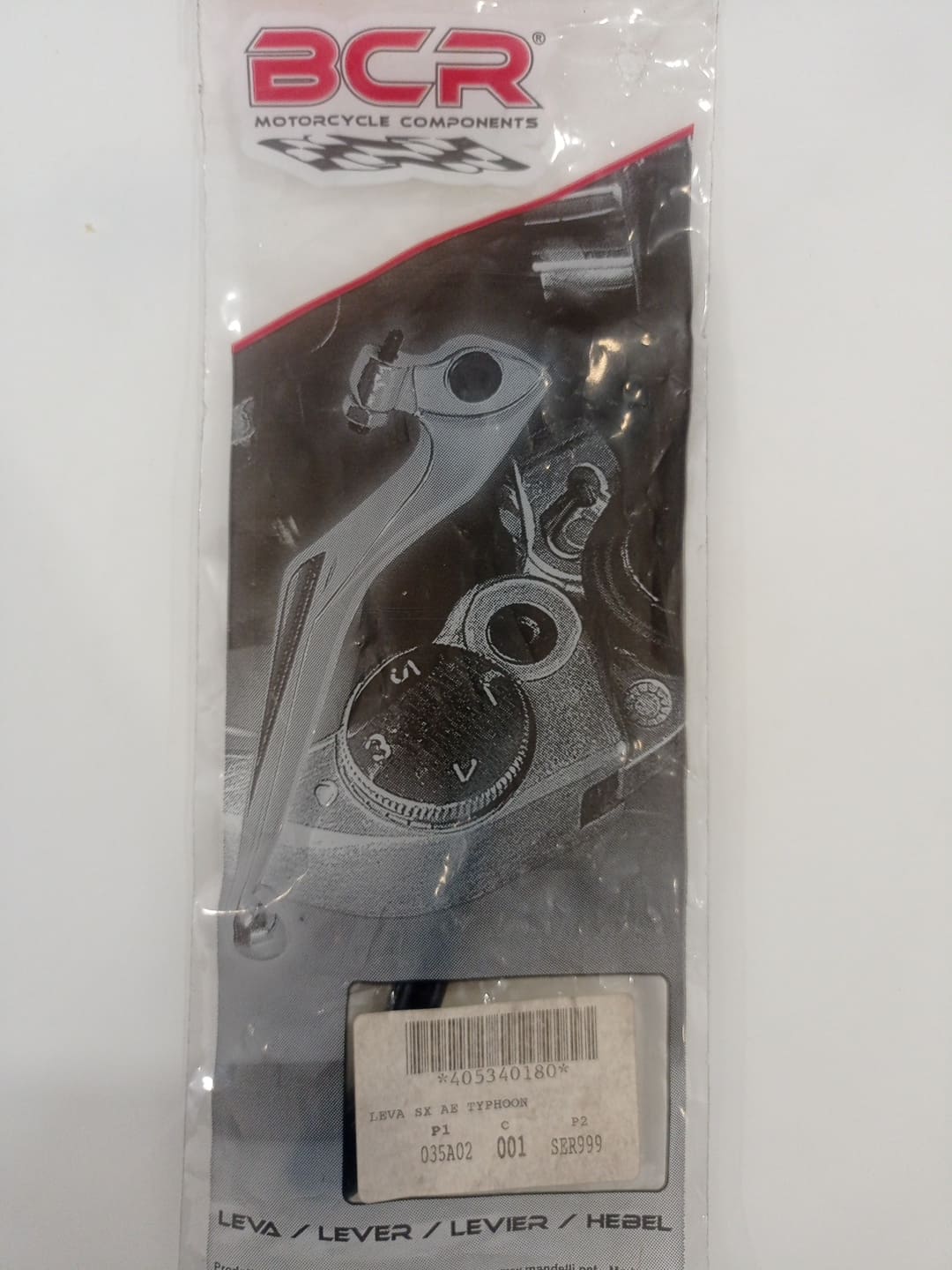 LEVA SINISTRA BCR PER APRILIA SPORTCITY ONE 4T 50 2008-2010 CODICE 405340180