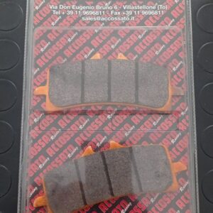 PASTIGLIE FRENO ANTERIORI ACCOSSATO PER APRILIA RSV4 1000 10-13 - MESCOLA ST SINTERIZZATA STRADA AGPA106ST
