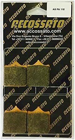 PASTIGLIE FRENO ANTERIORI ACCOSSATO PER APRILIA RSV 1000 2002-2003 - MESCOLA EV1 EXTREME RACING AGPA112EV1
