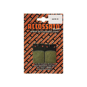 PASTIGLIE FRENO POSTERIORI ACCOSSATO PER BENELLI DEVIL 50 1992 AGPA16OR