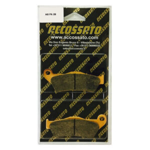 PASTIGLIE FRENO ANTERIORI ACCOSSATO PER KTM 300 EXC DAL 1993-2008  - MESCOLA OR ORGANICA AGPA29OR