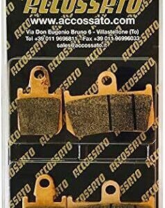 PASTIGLIE FRENO ANTERIORI ACCOSSATO PER YAMAHA R1 (4 PASTIGLIE) 07-14 - MESCOLA EV2 SINTERIZZATA PISTA AGPA36EV2