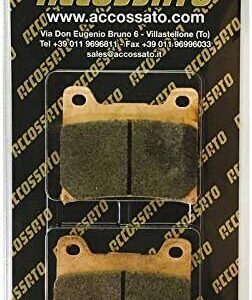 PASTIGLIE FRENO ANTERIORI ACCOSSATO PER YAMAHA RZ 500 1984 -1986 - MESCOLA OR ORGANICA AGPA54OR