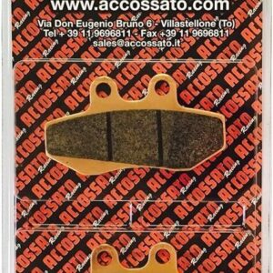 PASTIGLIE FRENO ANTERIORI ACCOSSATO PER BETA RR 50 ENDURO 2002-2009 - MESCOLA ST SINTERIZZATA STRADA AGPA70ST