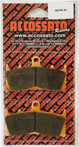 PASTIGLIE FRENO ANTERIORI ACCOSSATO PER SUZUKI GSX-R 1300 HAYABUSA 1999-2007 - MESCOLA ST SINTERIZZATA STRADA AGPA73ST