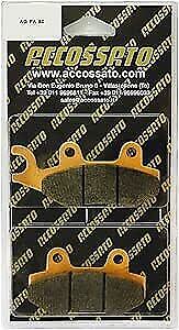 PASTIGLIE FRENO ANTERIORI ACCOSSATO PER HONDA CREBEL 250  1996 -2000 MESCOLA ORGANICA CODICE  AGPA80OR