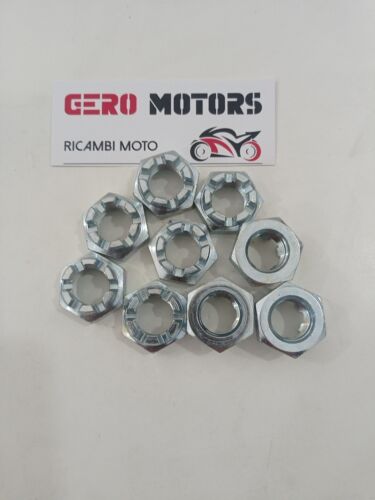 CONFEZIONE 9 DADI TAMBURO POSTERIORE FOR VESPA SPECIAL V5B 50 1972-1975,PK XL
