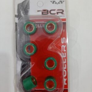 KIT RULLI VARIATORE 16X13 GR. 7,5 PER KYMCO SNIPER 50 1993 COLORE DEI RULLI VERDI