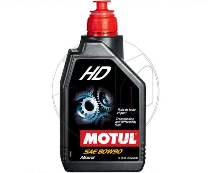 OLIO LUBRIFICANTE TRASMISSIONE MOTUL HD 80W90 API GL-4 GL-5 MINERALE INGRANAGGI