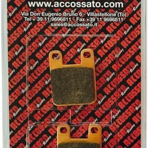 PASTIGLIE FRENO POST PER SENDA 125 R 4T 04-07/DERBI GPR 125/YAMAHA XT AGPA18OR