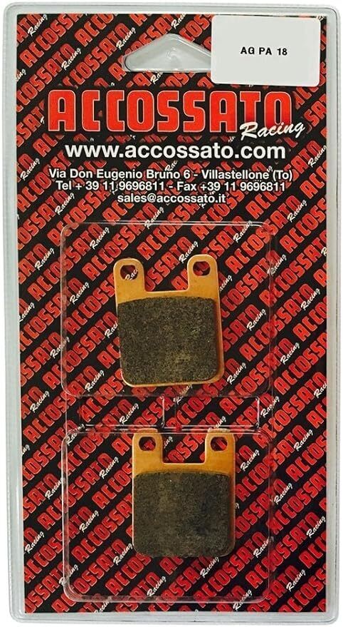 PASTIGLIE FRENO POST PER SENDA 125 R 4T 04-07/DERBI GPR 125/YAMAHA XT AGPA18OR