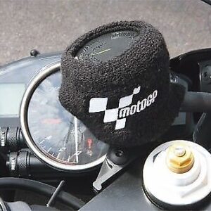 POLSINO NERO COPRI SERBATOIO OLIO MOTO GP RICAMATO UFFICIALE!!!