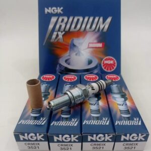 4 CANDELE NGK IRIDIUM CR9EIX 3521 KAWASAKI ZX9R,ZX6R 600 2007-2008,ZX900,NINJA,