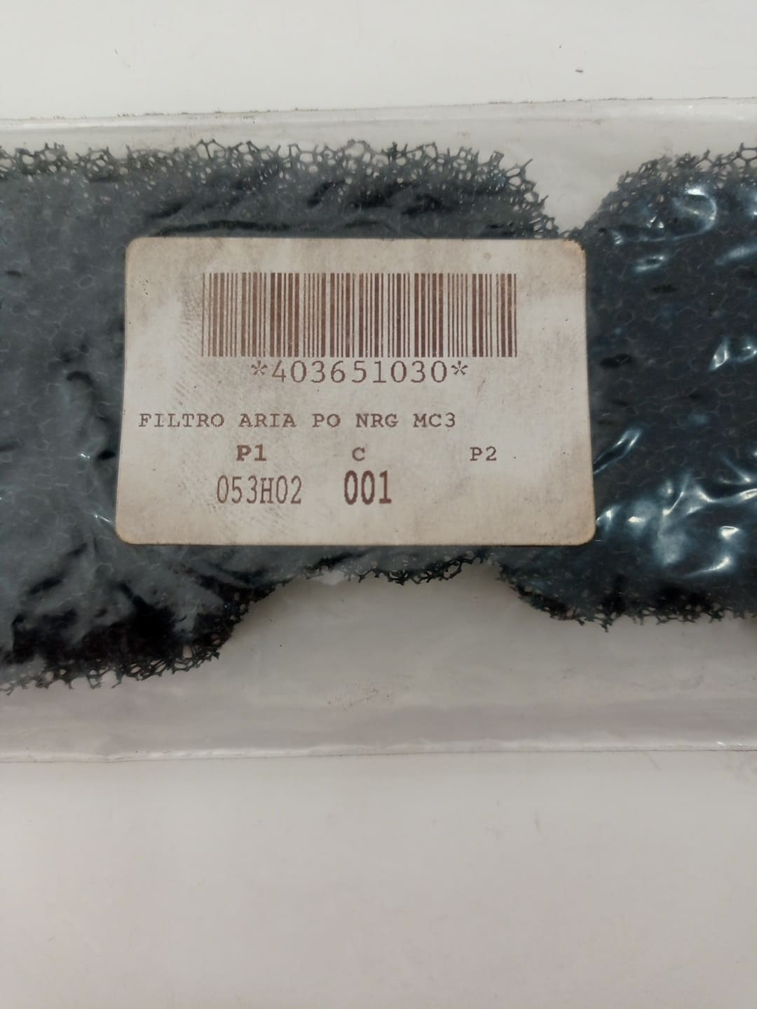 SPUGNA FILTRO ARIA DERBI ATLANTIS 2T AIR 50 2002-2006 403651030 - immagine 2