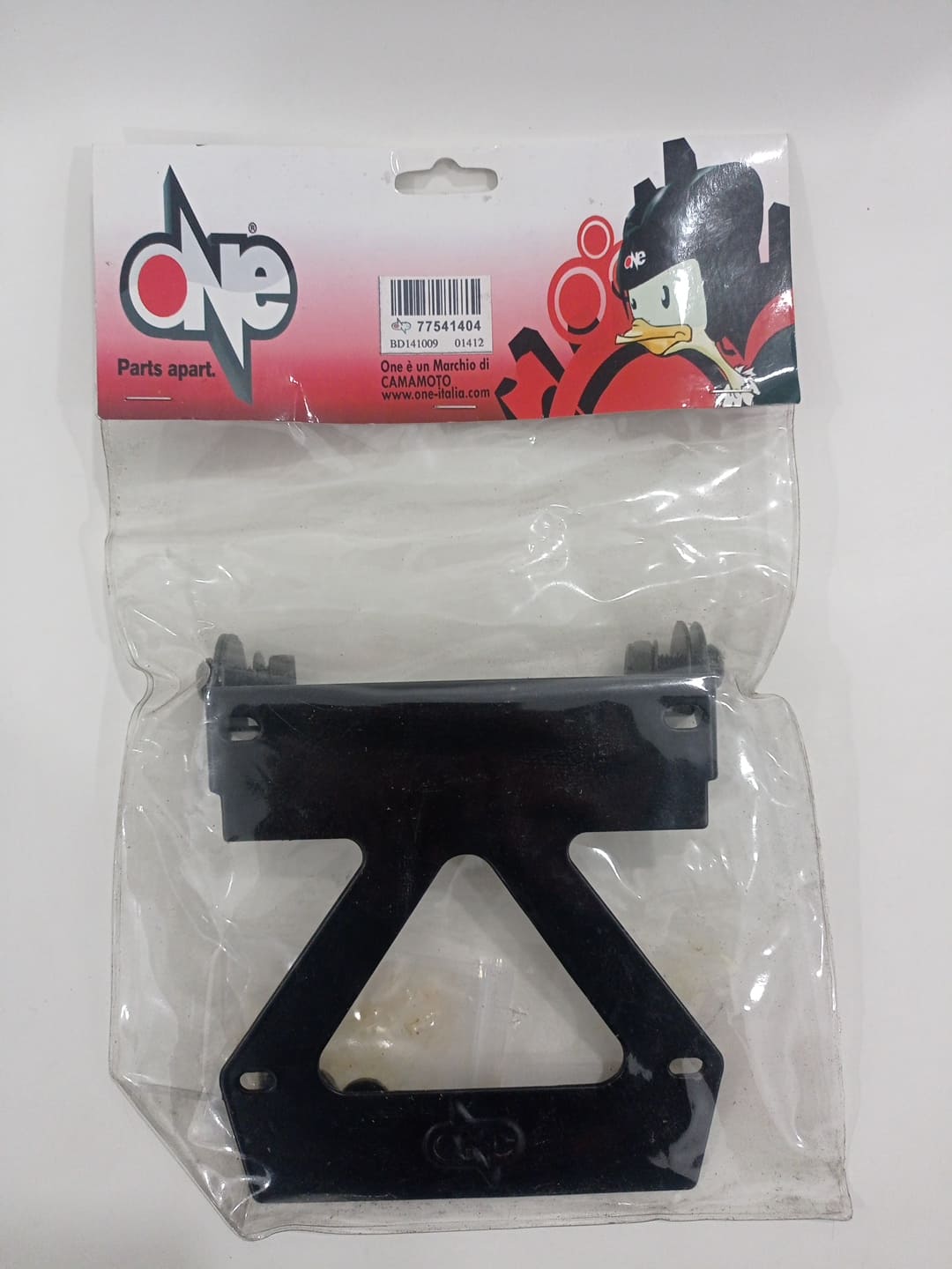 PORTATARGA PORTA TARGA NERO PER MBK NITRO YAMAHA AEROX DAL 1997-2012 - ONE CAMAMOTO 77541404