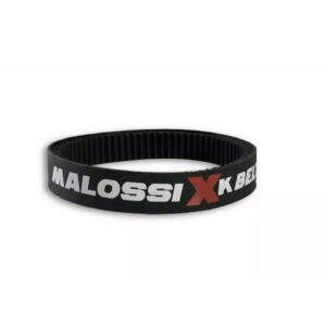 BRACCIALETTO K BELT MALOSSI DI COLORE NERO IN SILICONE