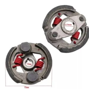 FRIZIONE MINIMOTO DUE MASSE RACING 2 MASSE MINI MOTO 47 49 50 CINESE MOLLE ROSSE