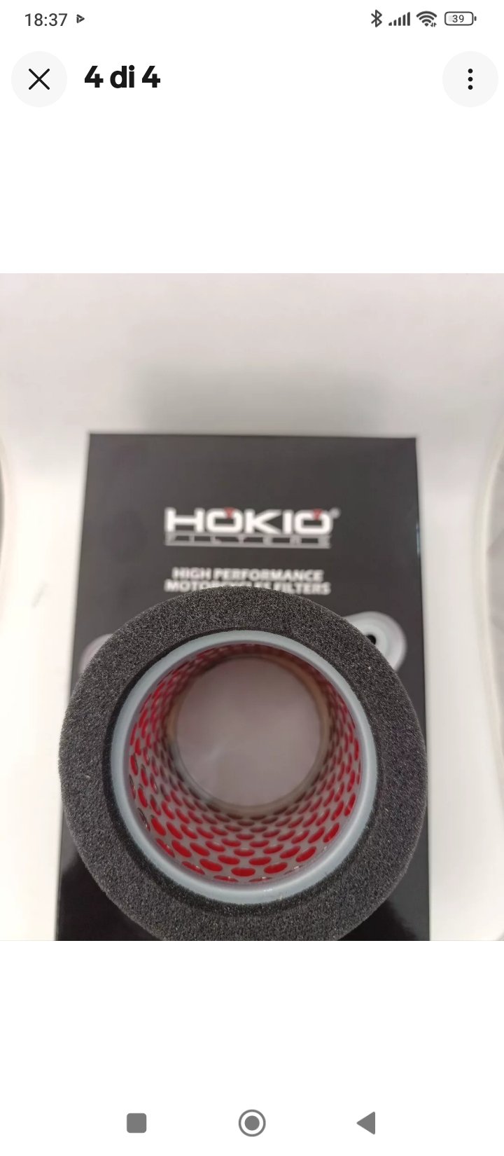 FILTRO ARIA HONDA XL V TRANSALP 600
1987-1988-1989-1990, XRV 750 africa twin