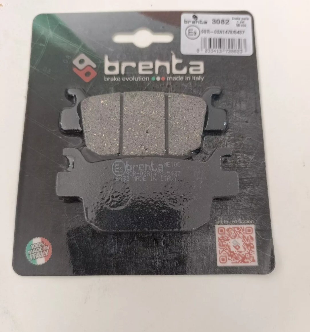 pastiglie freno BRENTA POST HONDA ADV 350 2022,FORZA 300
2014-2015-2016-2017