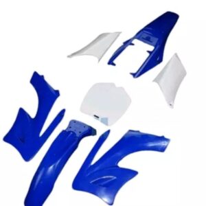 carena minimoto cinese completa moto cross 47/49cc blu bianco model orion apolloPit Dirt Bike