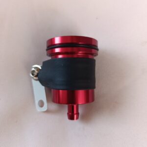 Serbatoio Vaschetta Liquido Olio Freno Posteriore Rosso Universale Moto.