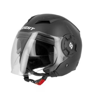 CASCO JET  EIGHT  S749 Nero Opaco UNISEX MISURA L