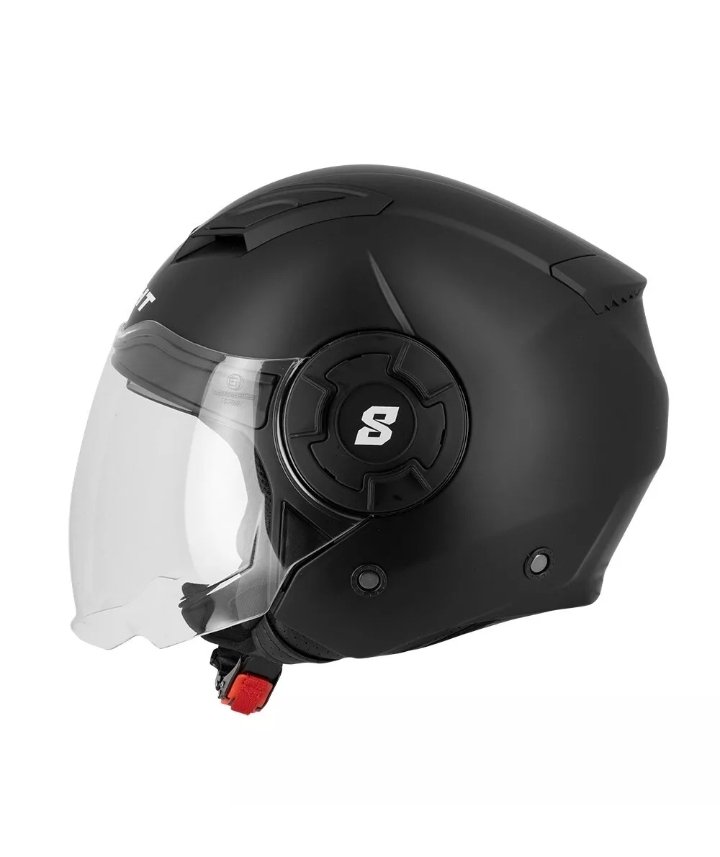 CASCO JET EIGHT S749 Nero Opaco UNISEX MISURA L - immagine 3