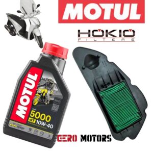 KIT TAGLIANDO HONDA SH 125-150 2013-2014-2015-2016 FILTRO ARIA OLIO MOTUL