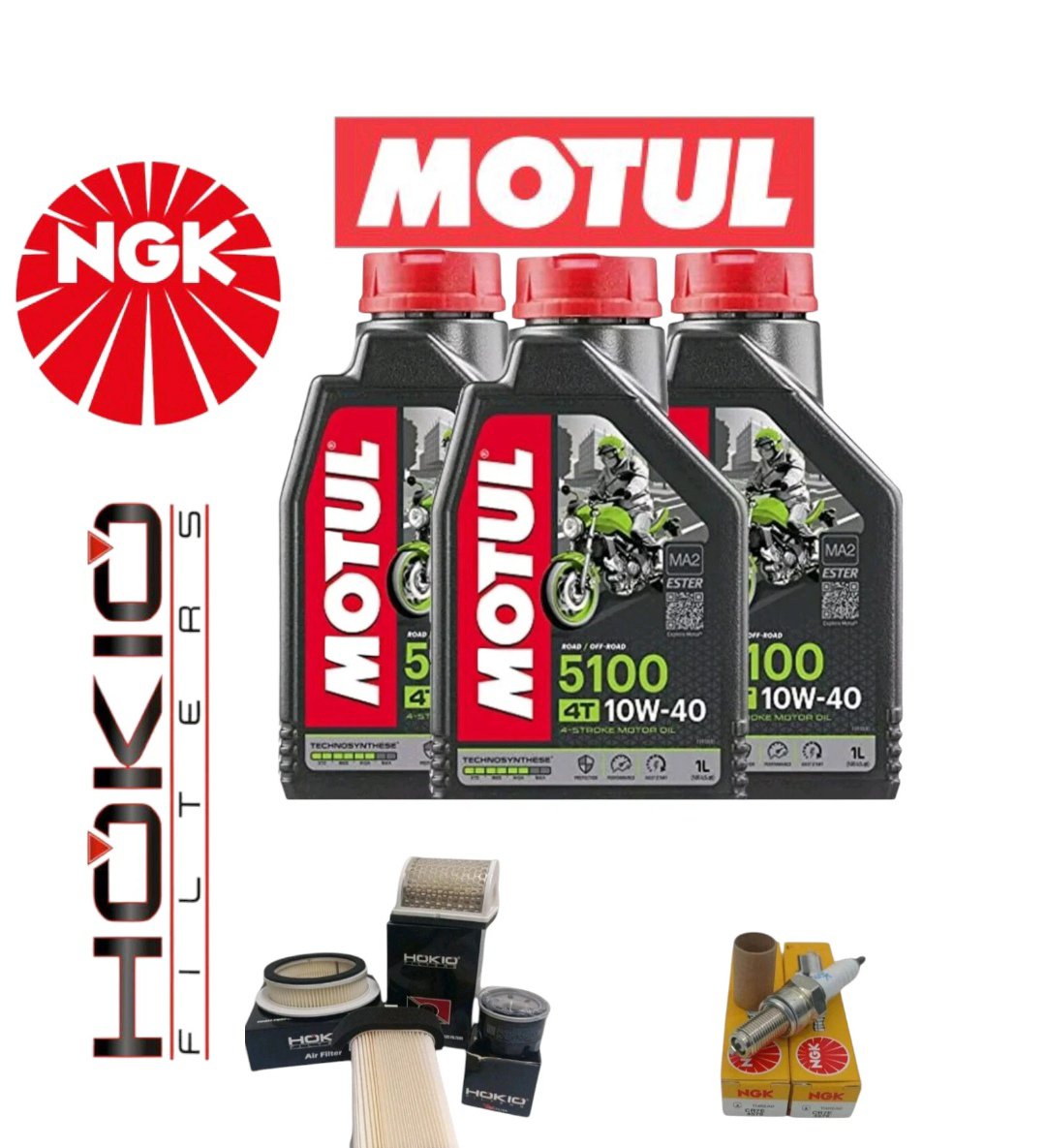 KIT TAGLIANDO YAMAHA T-MAX 500 2001-2002-2003-2004-2005-2006 OLIO MOTUL, FILTRI,Candele